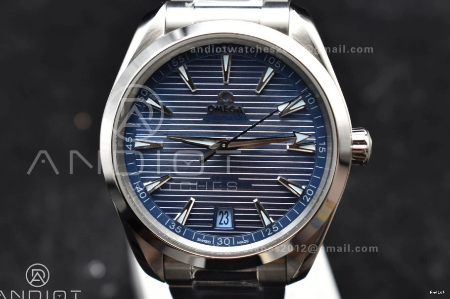 1:1 Summer Blue Dial Terra on Clone Bracelet Aqua Best Stainless Super 41mm VSF A8900 Edition 0104